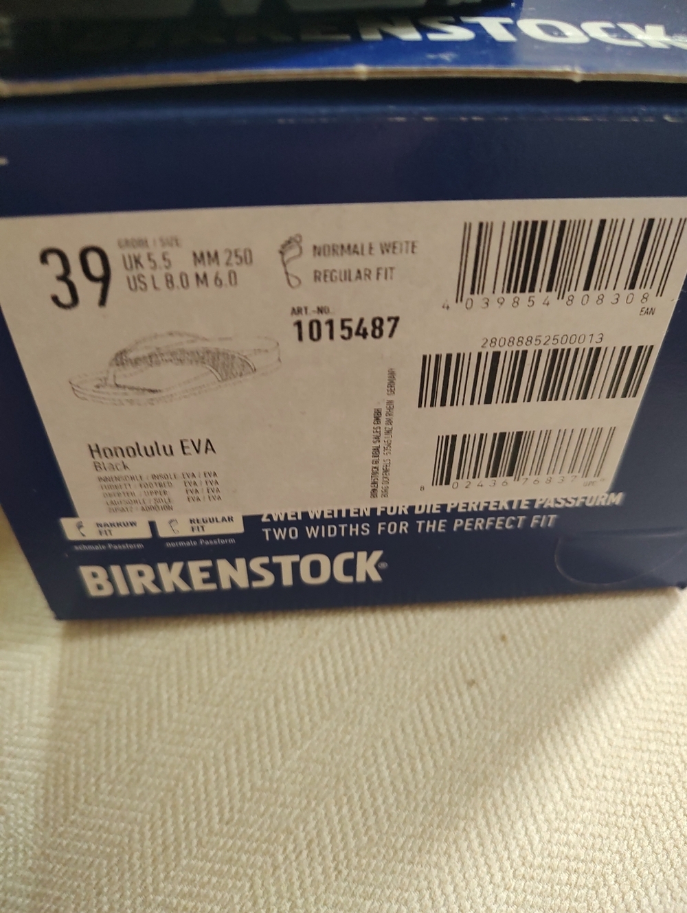 Birkenstock Black Honolulu Flip Sandal - Picture 5 of 6
